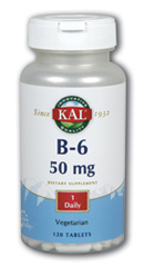 B-6 50mg, 120ct - 50mg